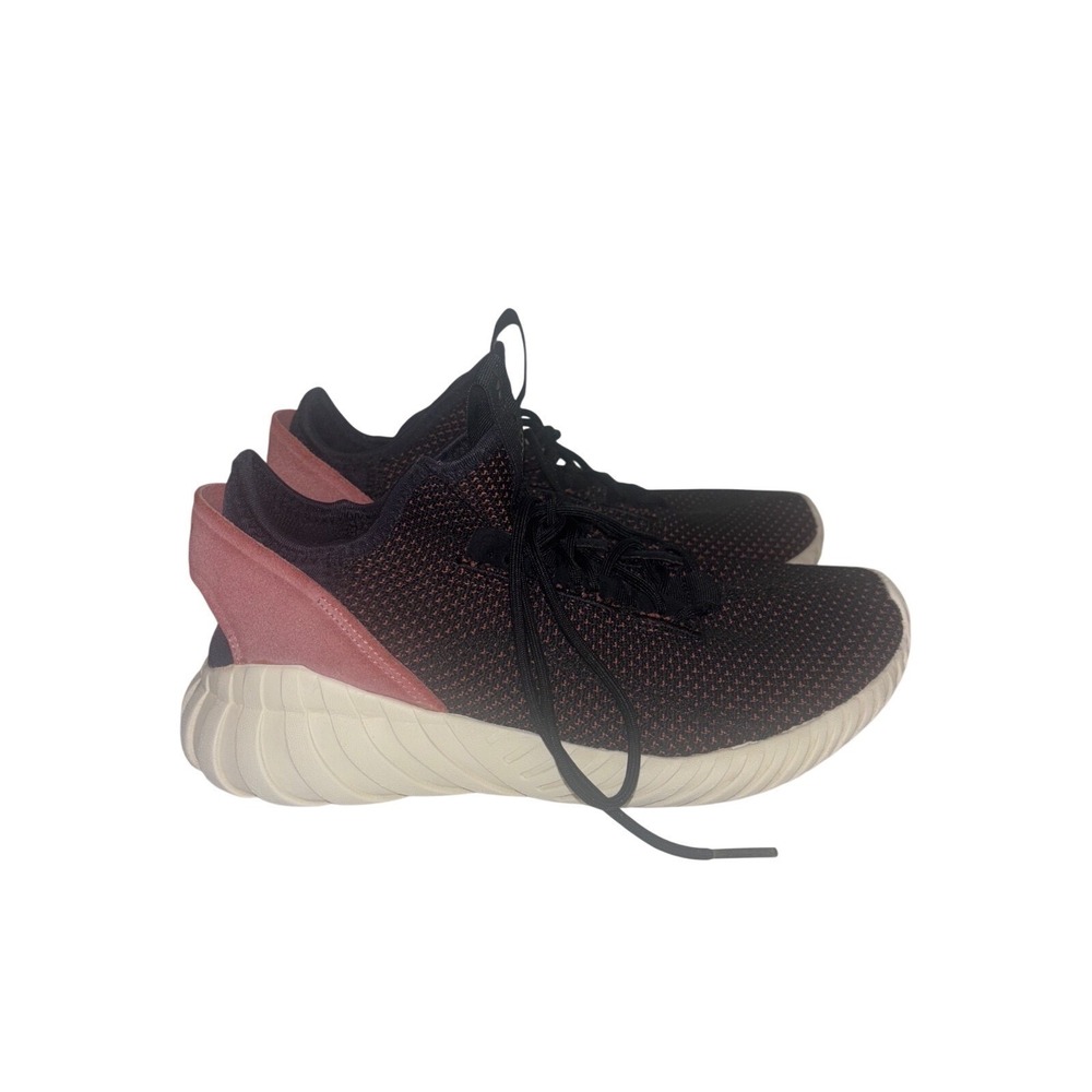 Adidas Tubular Doom Sock Primeknit Women Pink Black Athletic Sneakers Size 7